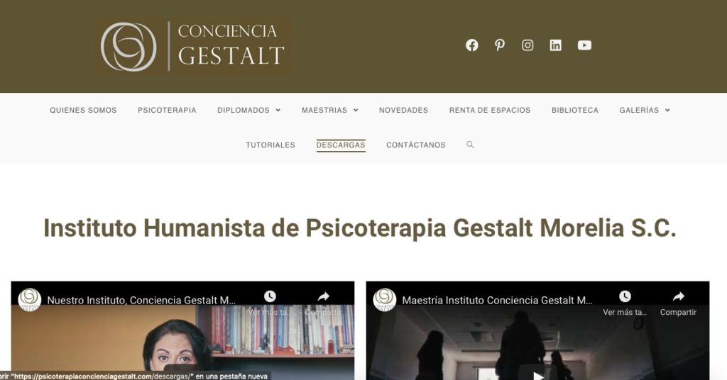Tutoriales Instituto Humanista De Psicoterapia Gestalt Morelia Sc 3598